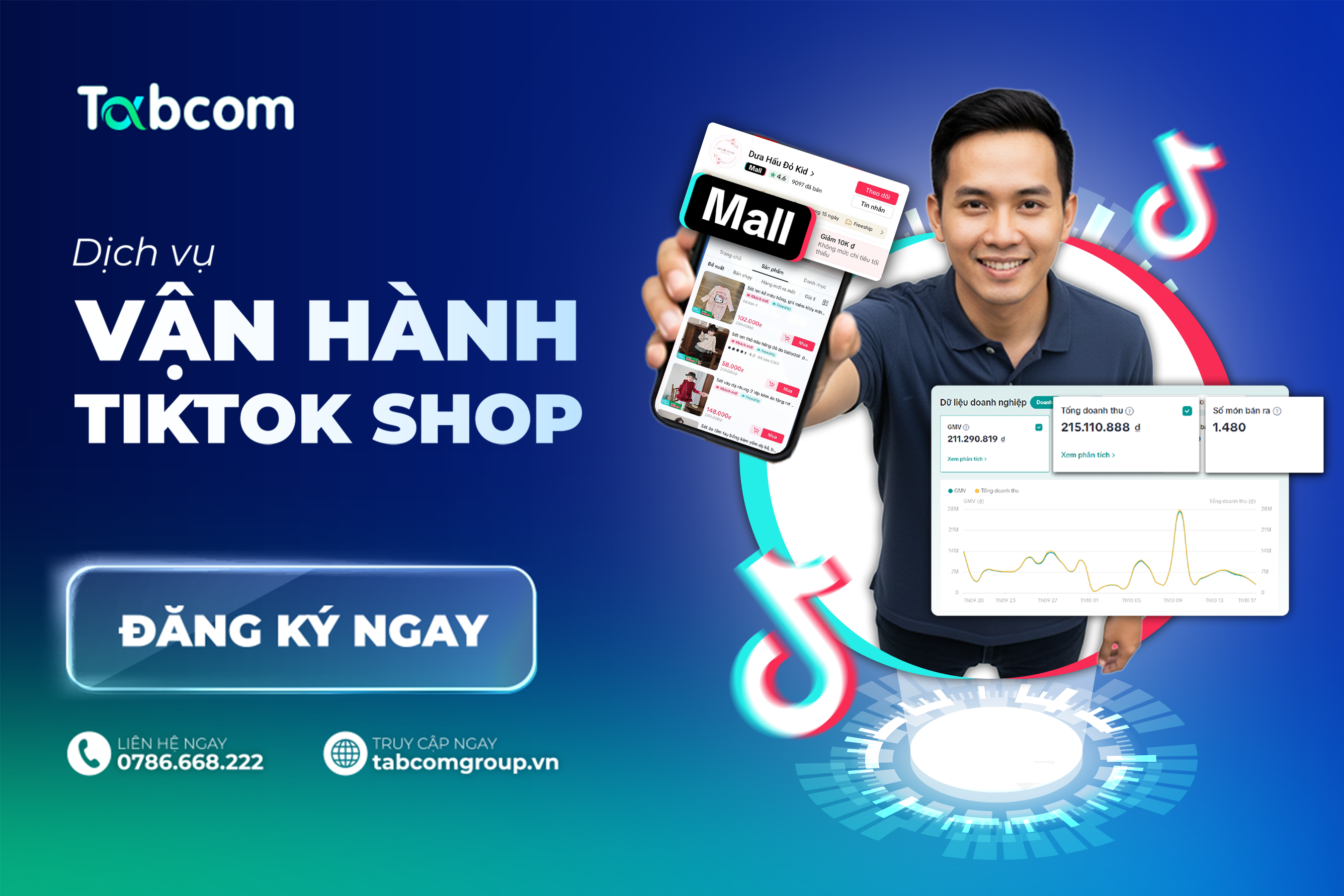 Vận hành gian hàng Tiktok